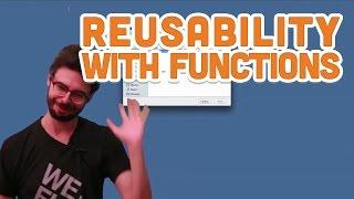 7.4: Reusability with Functions - Processing Tutorial