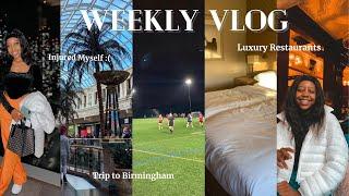 WEEKLY VLOG: Luxury Restaurants, Shopping, Trip to Birmingham +more (Zimbabwean YouTuber)