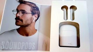 Wireless SoundPods earbuds with Charging Case by CYLO