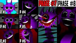 Phase 1 VS Phase 2 VS Phase 3 VS Phase 4 VS Phase 5 VS Phase 6 VS Phase 7 in Incredibox Sprunki!