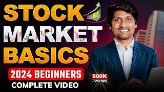 Stock Market Basics 2024 Beginners Complete Video