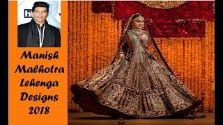 Manish Malhotra Bridal Lehenga Collection 2018