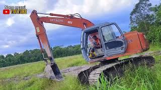 cuci ladang sama bukak parit