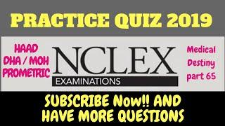 NCLEX-RN EXAM QUESTIONS WITH ANSWERS 2019 || NCLEX RN REVIEW VIDEOS WITH RATIONALE PART 65