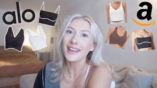 Alo Yoga vs Amazon *Dupes* | Affordable Try-on Haul