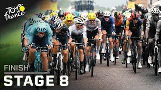 Highlights: 2024 Tour de France, Stage 8 finish | Cycling on NBC Sports