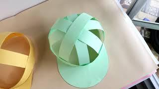 CARA MEMBUAT TOPI DARI KERTAS - HOW TO MAKE HAT PAPER EASY TUTORIAL