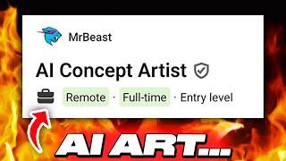 Mr Beast Tried To Hire an AI Artist...