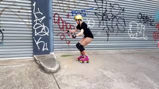 Moxi roller skate girls street skate!