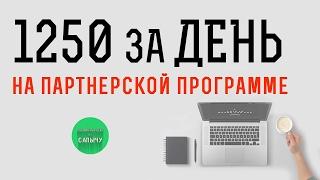1250 в день на партнерке. Как заработать без вложений. Арбитраж трафика. Как заработать новичку.