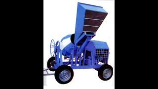 JAYEM Concrete Mixer with Hydraulic hopper and Three Bin Weighing System.