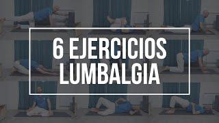 6 ejercicios para la lumbalgia en menos de 1 minuto #fisioterapiatualcance