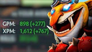 The Most Highest GPM Techies in the World - 7.35b Patch Dota 2