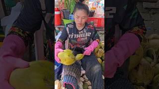 Amazing! Coconut Fruits Cutting Skills - Cambodian Street Food