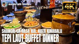 TEPI LAUT BUFFET SHANGRI-LA RASA RIA KOTA KINABALU