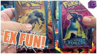 Hunting For Gold Star Pokemon Cards | Opening Unseen Forces Packs