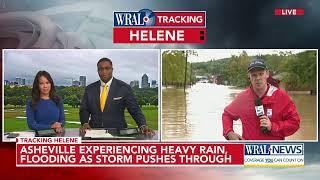 Ashville Helene Damage: More than 900,000 without power, flash flood emergency underway