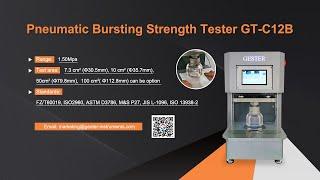 Textile Bursting Strength Tester GT-C12B