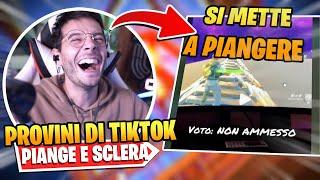 PIANGE per un PROVINO....? REAGISCO AI PROVINI DI TIKTOK! Smi provini #fortnite #fortniteita #smi_ii