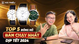 Top 5 đồng hồ nam dưới 5 triệu đẹp đáng mua nhất dịp Tết 2024