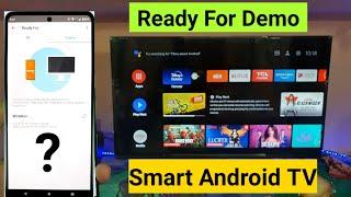 Moto Edge 20 Ready Demo on my Smart Android TV 55inch 4k 