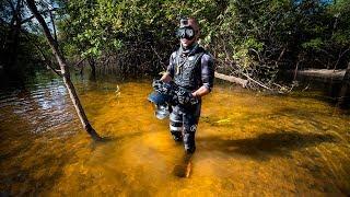 Finding River Treasure in the AMAZON Jungle!!! (DANGEROUS) | Jiggin' With Jordan