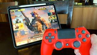 How to Connect PS4 Controller to iPad - COD Mobile Gameplay