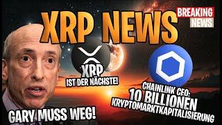  XRP Ripple NEWS XRP als Nächster!  Gary muss weg!  XRP News: Chainlink CEO sieht 10 Billionen $