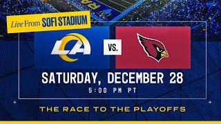 Rams vs. Cardinals FLEXED to Saturday Night Football