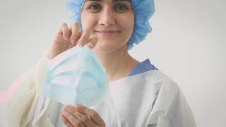 How to Wear a Face Mask with Surgical Ties Safely - Medical PPE Donning and Doffing