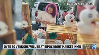 Over 50 vendors will be at BIPOC Night Market in GR