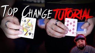 HOW TO CHANGE A CARD AT YOUR FINGERTIPS!!!! Top-Change Tutorial