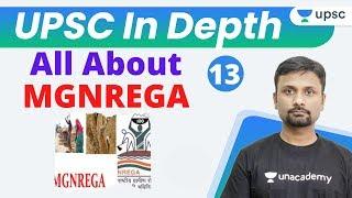 UPSC In Depth by Durgesh Sir | All About MGNREGA