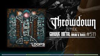 Groove Metal Backing Track / Drum And Bass / Throwdown Style / 95 bpm Jam in D - E Minor