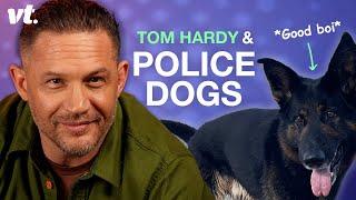 Tom Hardy Meets Retired Police Dogs ️ Tom Hardy HAVOC Interview!