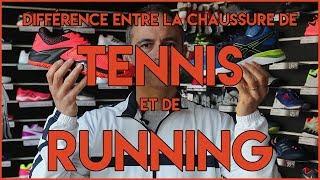 SPORTSYSTEM - Différence entre une chaussure de tennis et de running