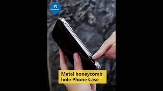 Honeycomb Aluminum Alloy Anti-fall iPhone Series Protector Case #phonefix