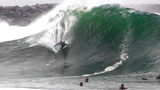 Massive Waves at The Wedge with Jamie O Brien!