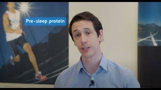 FrieslandCampina Pre sleep protein Jorn Trommelen ENG