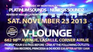 the return of **Models & Bottles** VLOUNGE 2013 PROMO