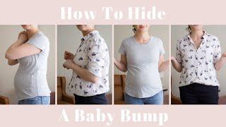 How To Hide A Baby Bump - 8 Style Tips!