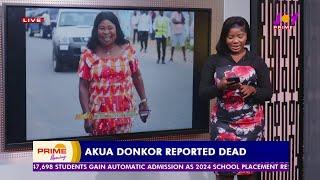 Citizens mourn the untimely passing of Akua Donkor.