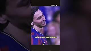 MESSI gives Zlatan a penalty  #football #soccer #shorts #messi