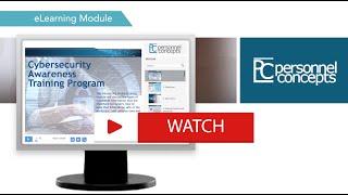Cybersecurity Awareness Training Program (eLearning Module)