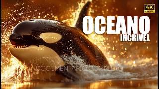 NOS CONFINS DO OCEANO 4K - DOCUMENTÁRIO - VIDA NAS PROFUNDEZAS