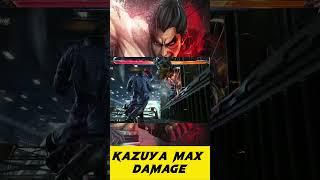 tekken 8 kazuya high damage wall combo #youtube #youtubeshorts #ytshorts #tekken8 #kazuyatekken8