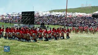 Naadam Festival kicks off in NW China's Qinghai