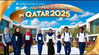 FULLY FUNDED SCHOLARSHIP IN QATAR 2024 || IELTS WAVIED