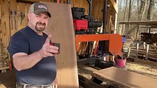 Use a sawmill like a jointer.