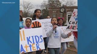Teen fighting to end child abuse